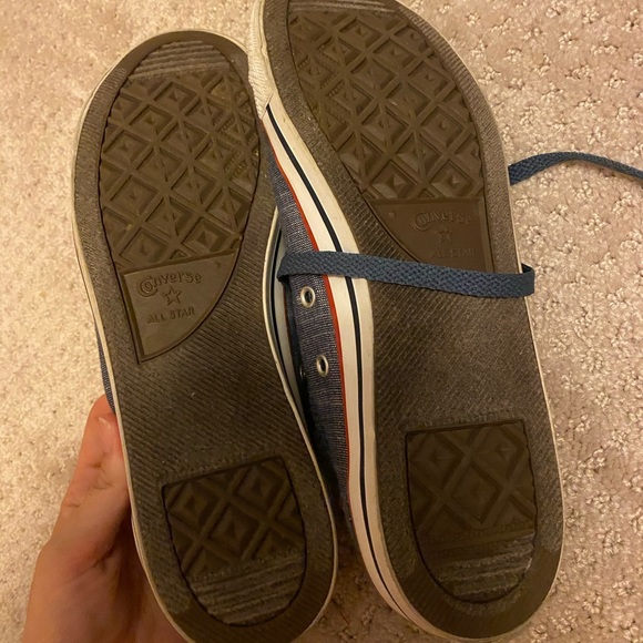 Limited edition blue chambray converse - Picture 5 of 5